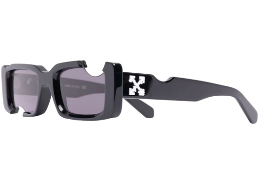Off-white Black Cady Cut Sunglasses